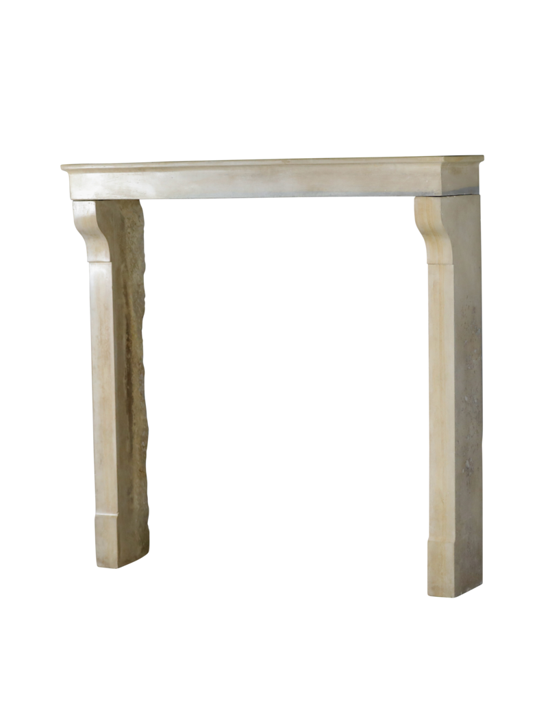 Maison Leon Van den Bogaert French Jura Limestone Fireplace