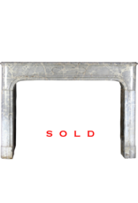 Maison Leon Van den Bogaert 17th Century Louis XIV Timeless French Vintage Marble Stone Antique Fireplace