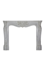 Maison Leon Van den Bogaert Klassieke Witte Carrara Marmeren Ombouw Schouw