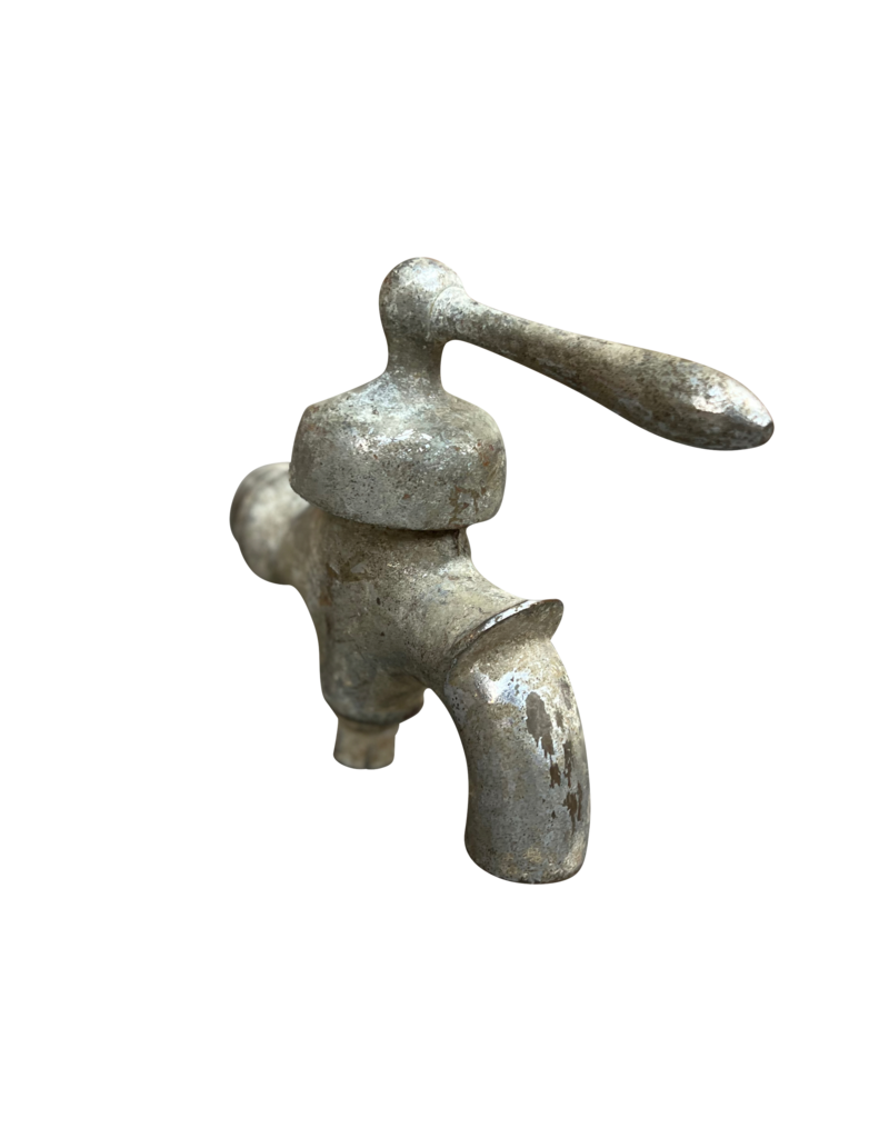 Maison Leon Van den Bogaert Vintage-Wasserhahn aus massivem Stahl