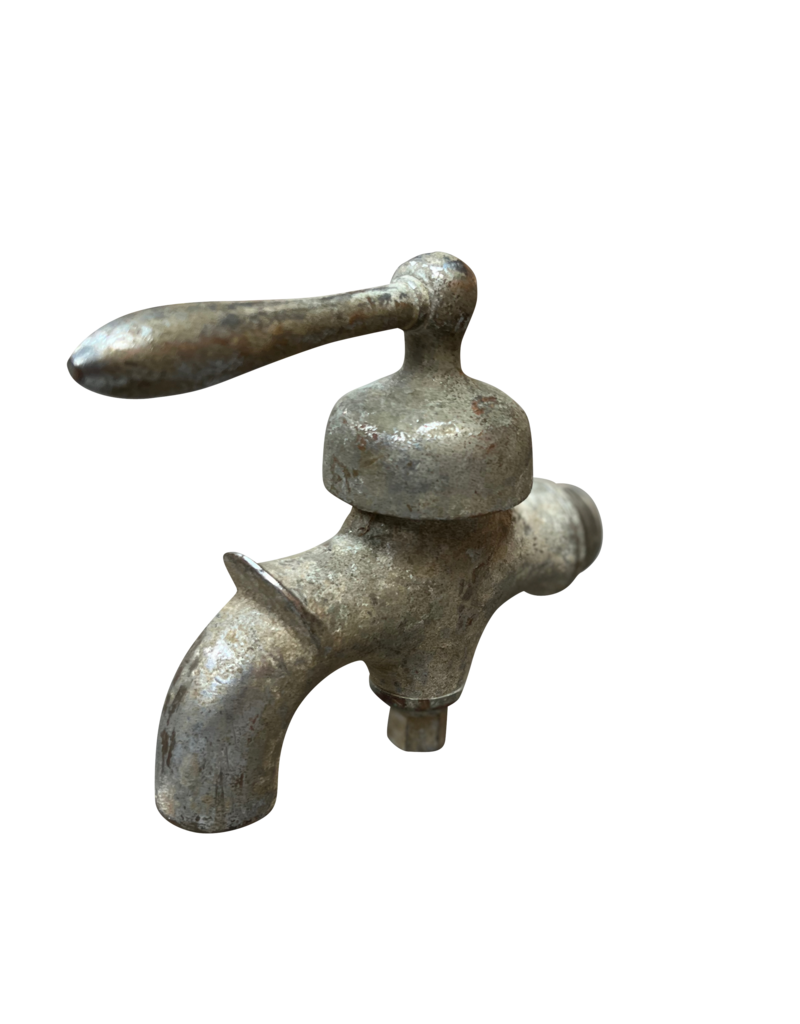 Maison Leon Van den Bogaert Robinet D'eau Vintage En Acier Massif