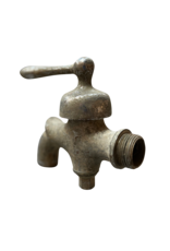 Maison Leon Van den Bogaert Vintage-Wasserhahn aus massivem Stahl