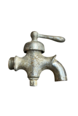 Maison Leon Van den Bogaert Vintage-Wasserhahn aus massivem Stahl