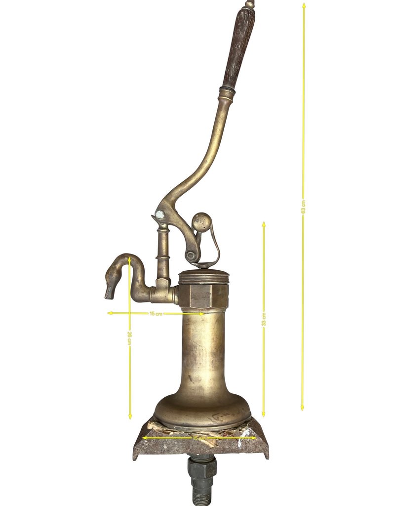 Maison Leon Van den Bogaert Grifo Original De Latón Antiguo
