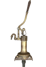 Maison Leon Van den Bogaert Original antike Messingpumpe