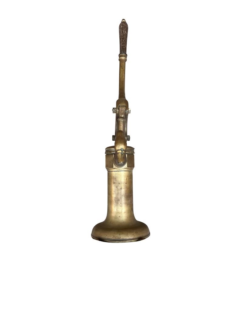 Maison Leon Van den Bogaert Original antike Messingpumpe