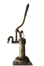 Maison Leon Van den Bogaert Original Antique Brass Pump
