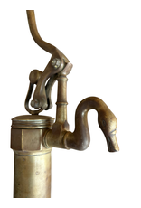 Original Antique Brass Pump