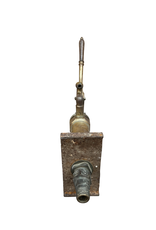 Maison Leon Van den Bogaert Fenomenale Antieke Koperen Tap Pomp