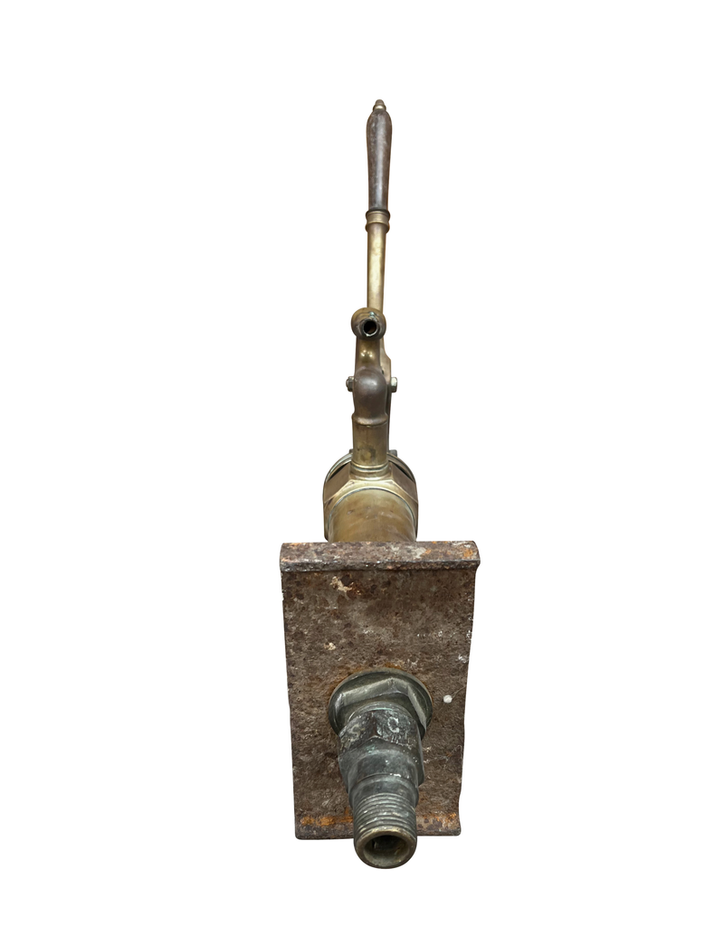 Original Antique Brass Pump