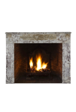 The Antique Fireplace Bank Phänomenaler antiker Kamin aus Breccia-Marmor