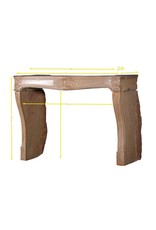 Maison Leon Van den Bogaert Classic French Provencal Fireplace
