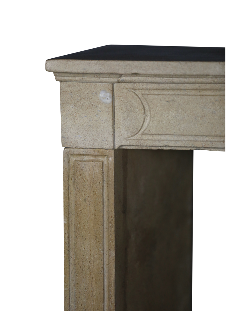 Maison Leon Van den Bogaert Fina chimenea de piedra caliza francesa