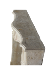 Maison Leon Van den Bogaert Classic French Limestone Fireplace