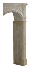 Maison Leon Van den Bogaert Classic French Limestone Fireplace