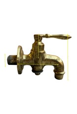 Maison Leon Van den Bogaert Vintage Massieve Waterkraan In Messing