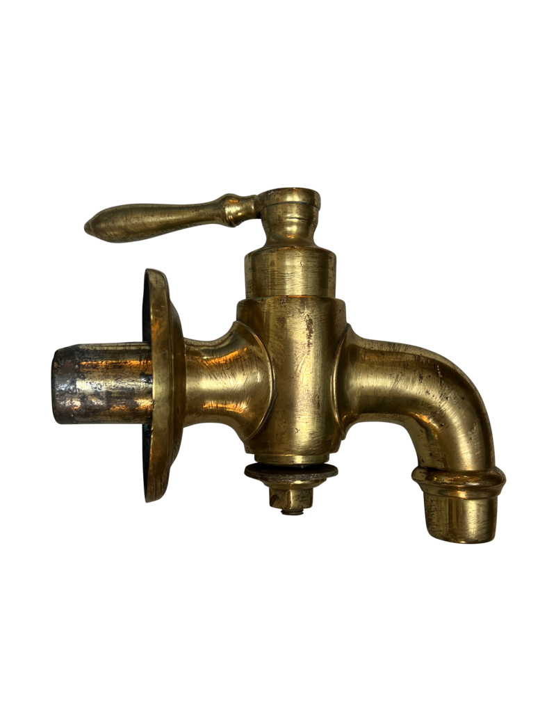 Maison Leon Van den Bogaert Vintage Massieve Waterkraan In Messing