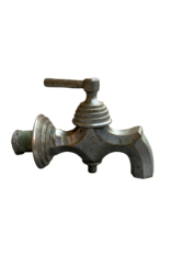 Maison Leon Van den Bogaert Feiner französischer Vintage-Wasserhahn aus Stahl
