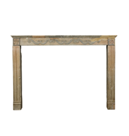 Maison Leon Van den Bogaert French Timeless Rustic Bicolor Stone Fireplace