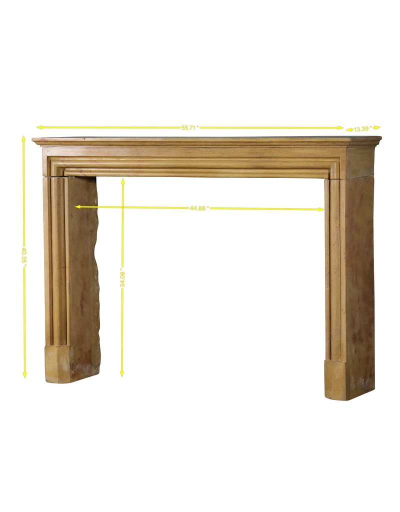 Maison Leon Van den Bogaert Zeitloser französischer vintage-Kamin