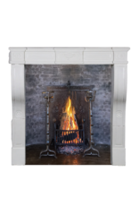 Chimenea Vintage Blanca Caliza