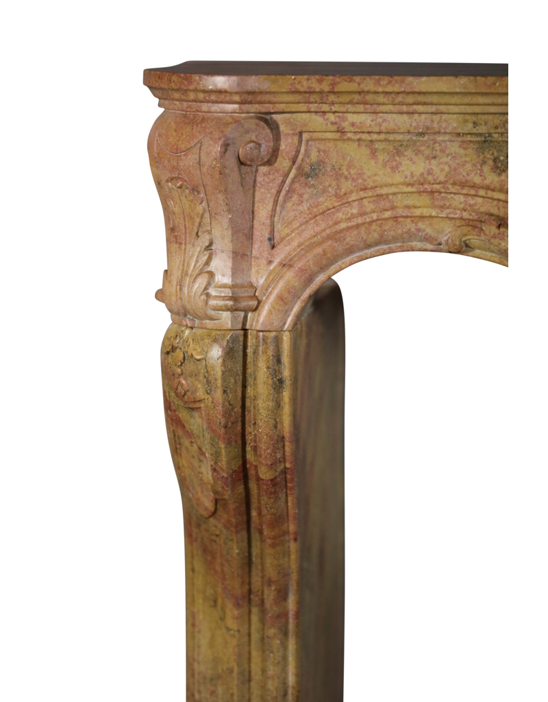 Maison Leon Van den Bogaert Fenomenal chimenea francesa de lujo de piedra viva