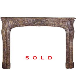 Restored Regency Revival Vintage Fireplace Surround