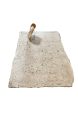 Maison Leon Van den Bogaert Tablette De Table En Travertin Beige Intemporel Et Inhabituel
