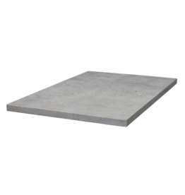 Tablette De Table Basse En Travertin Beige Intemporel