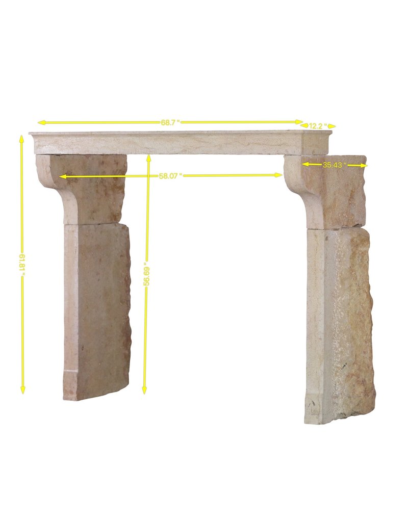 Provencal Rustic Decorative Fireplace