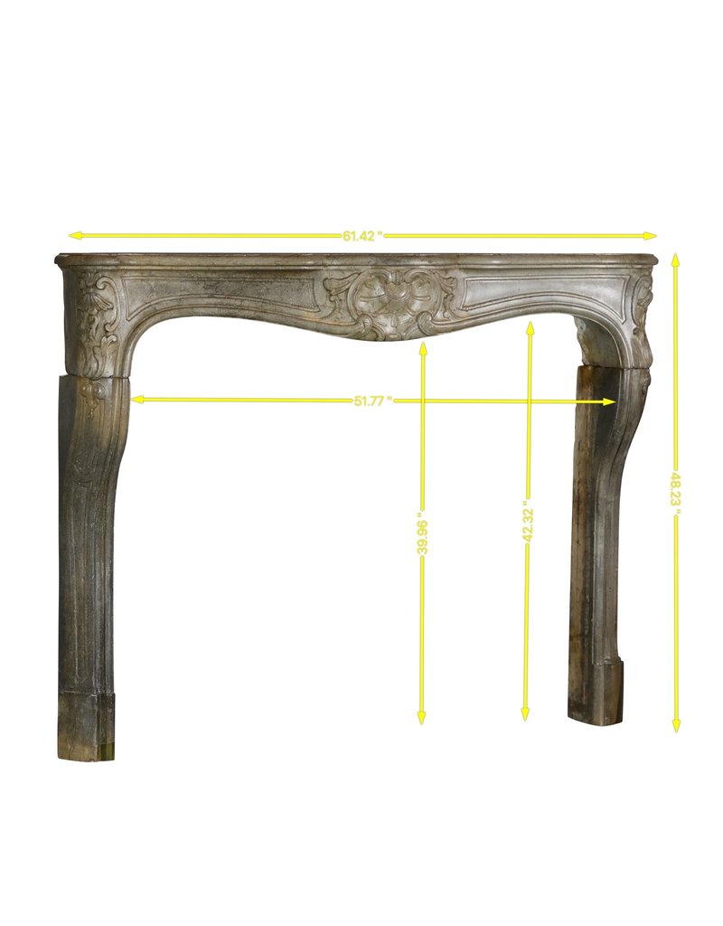 Maison Leon Van den Bogaert Authentique Cheminée Ornementale Décorative Française Du 18Ème Siècle
