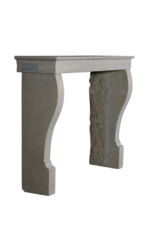 Maison Leon Van den Bogaert Petite Franse Beige Kalkstenen Voorzet Schouwtje