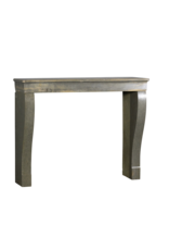 Maison Leon Van den Bogaert Small Bicolor French Decorative Fireplace