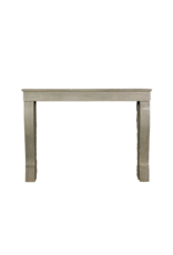 Maison Leon Van den Bogaert Elegante Franse Grijze-Groene Stenen Schouw Mantel