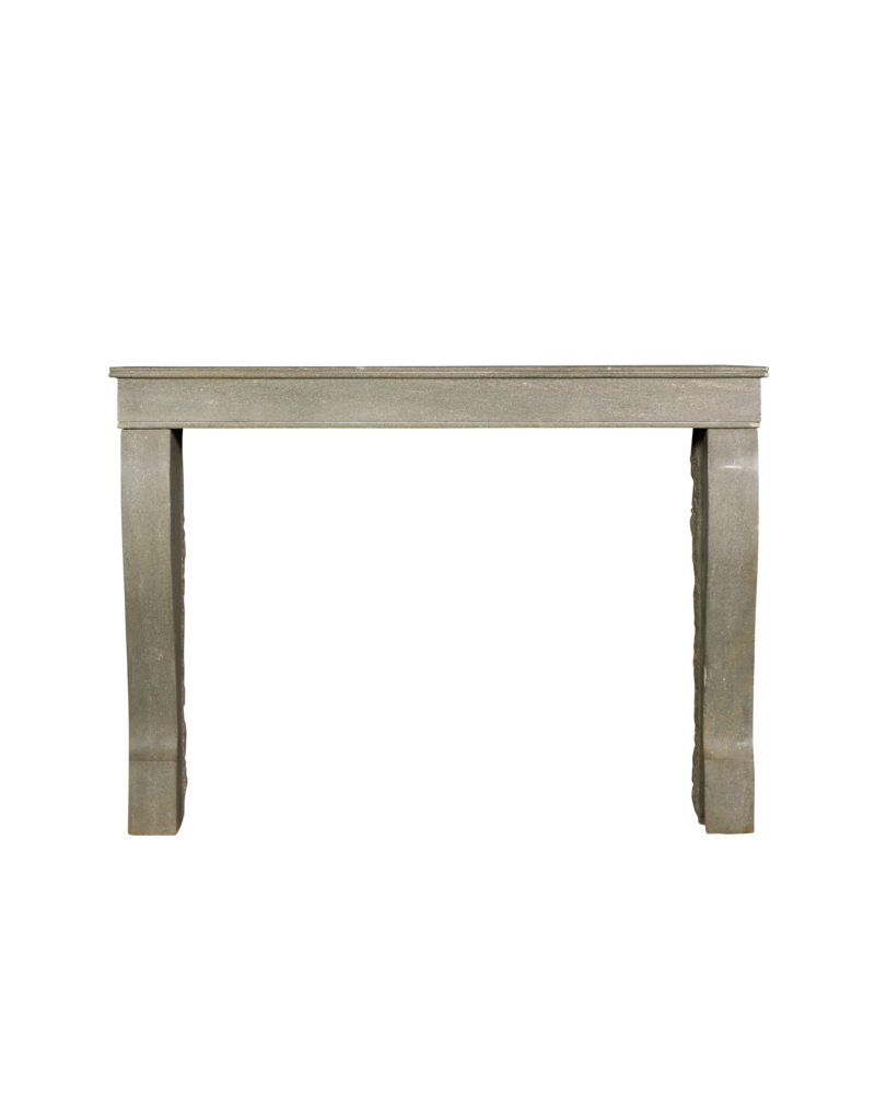 Maison Leon Van den Bogaert Elegante Chimenea Francesa de Piedra Gris