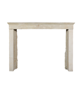 Timeless Beige French Fireplace Mantle