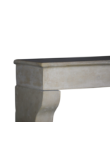 Maison Leon Van den Bogaert Beige Limestone  Fireplace Surround