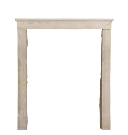 Timeless Beige Fireplace Mantle