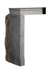 Maison Leon Van den Bogaert Chimenea pequeña de piedra bicolor gris