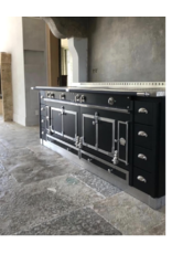 Reclaimed French Antique Grey Limestone Fossil Dalles