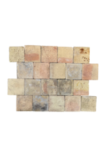 Reclaimed French Provençal Terra Cotta Tiles Colorful Blend