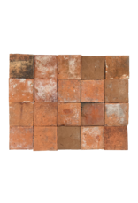 Antique Burgundy Terra Cotta Tiles