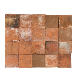 Lot French Rustic Terracotta Tiles