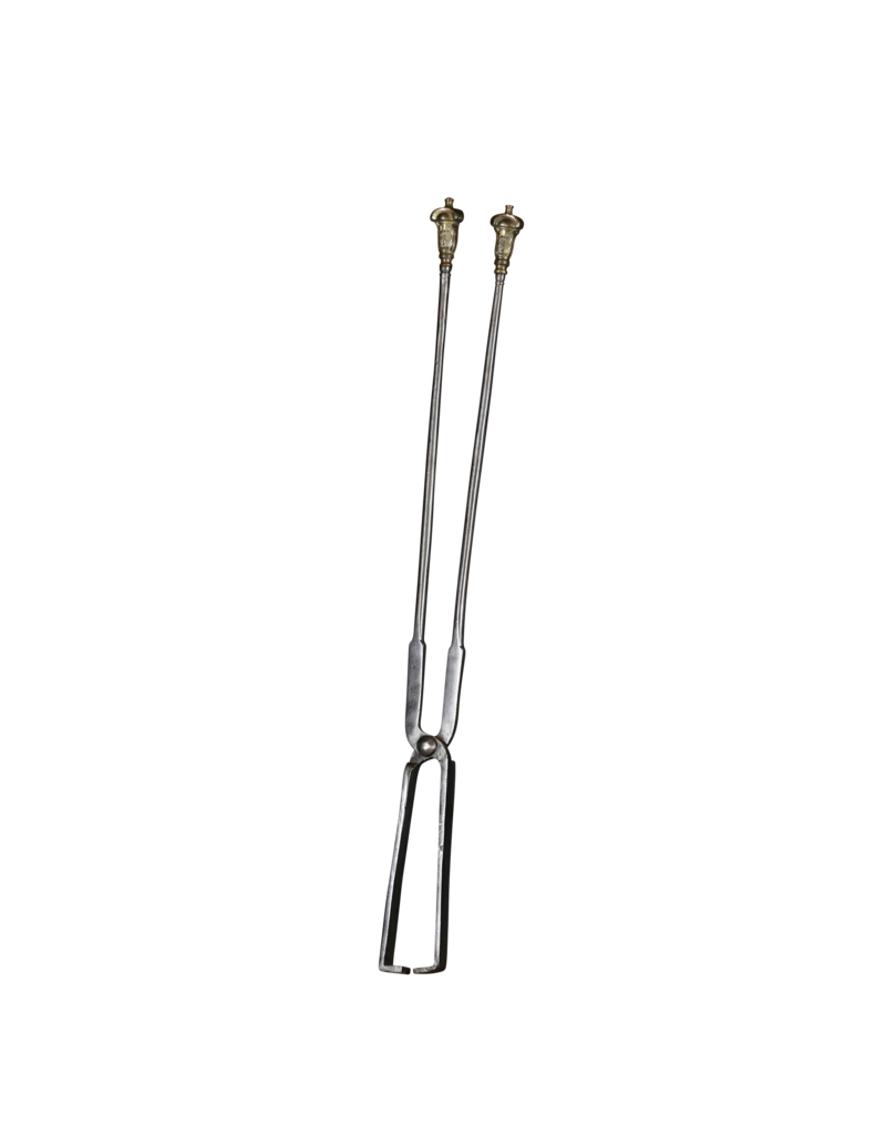 Maison Leon Van den Bogaert Exceptional Pair De Pince A Feu