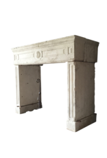 Classic Timeless French Limestone Fireplace Surround