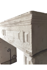 Classic Timeless French Limestone Fireplace Surround