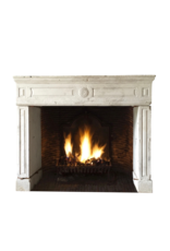 Classic Timeless French Limestone Fireplace Surround