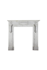 Typical Belgian Simple Fireplace Surround