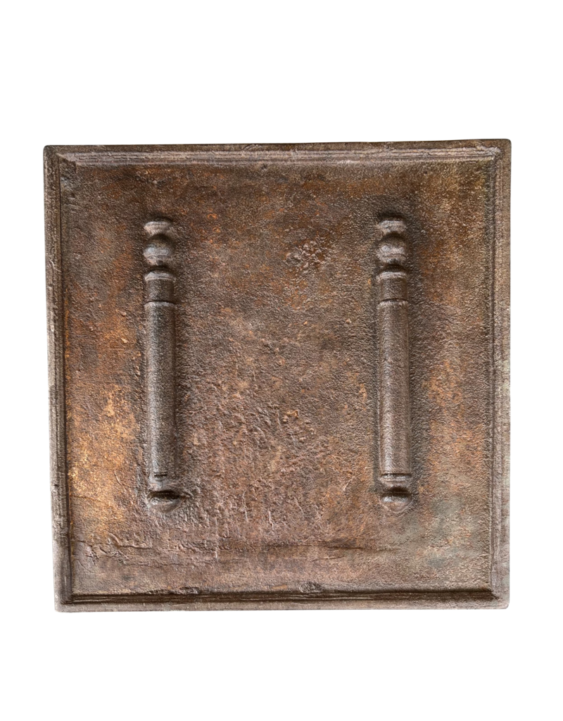 Cast Iron Square Fireback