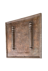 Maison Leon Van den Bogaert Cast Iron Square Fireback